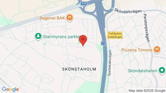 Lägenheter att hyra i Söderort - kort over placeringen