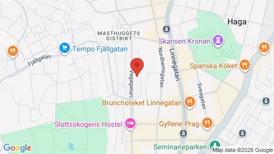 Lägenheter att hyra i Göteborg Centrum - kort over placeringen