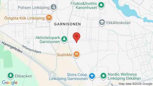 Lägenheter att hyra i Linköping - kort over placeringen