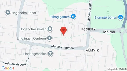 Lägenheter att hyra i Fosie - kort over placeringen
