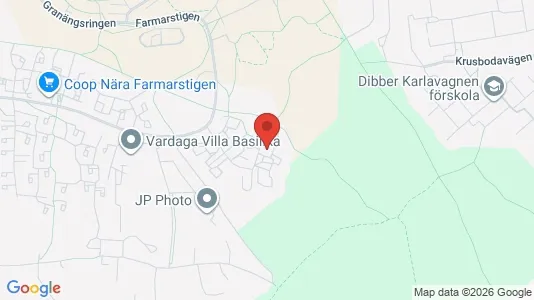Lägenheter att hyra i Tyresö - kort over placeringen
