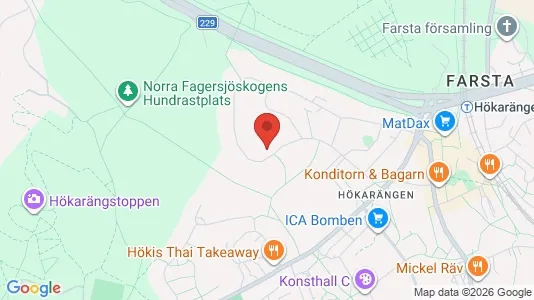 Lägenheter att hyra i Söderort - kort over placeringen