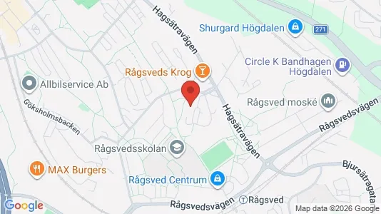 Lägenheter att hyra i Söderort - kort over placeringen