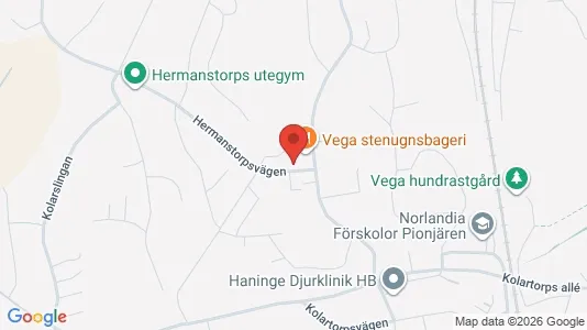 Lägenheter att hyra i Haninge - kort over placeringen