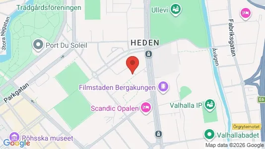 Lägenheter att hyra i Göteborg Centrum - kort over placeringen