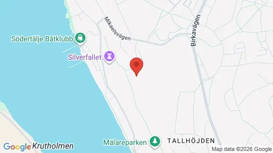 Lägenheter att hyra i Södertälje - kort over placeringen