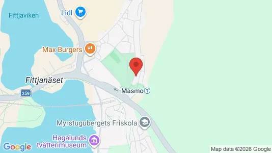 Lägenheter att hyra i Huddinge - kort over placeringen