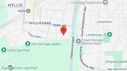 Lägenheter att hyra i Fosie - kort over placeringen