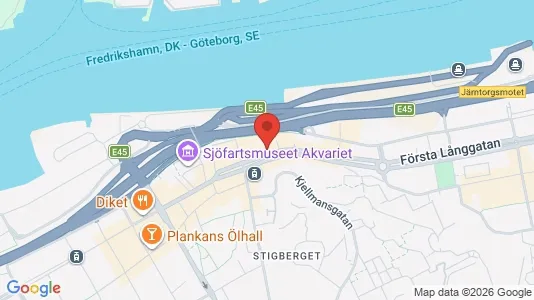 Lägenheter att hyra i Majorna-Linné - kort over placeringen