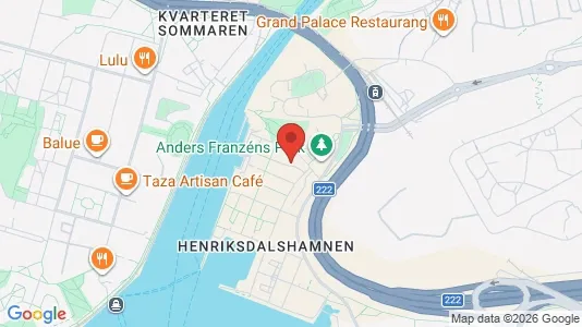 Lägenheter att hyra i Hammarbyhamnen - kort over placeringen