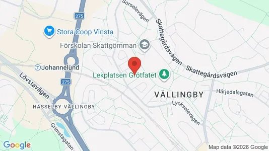 Lägenheter att hyra i Västerort - kort over placeringen