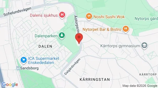 Lägenheter att hyra i Söderort - kort over placeringen