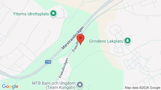 Lägenheter att hyra i Kungälv - kort over placeringen