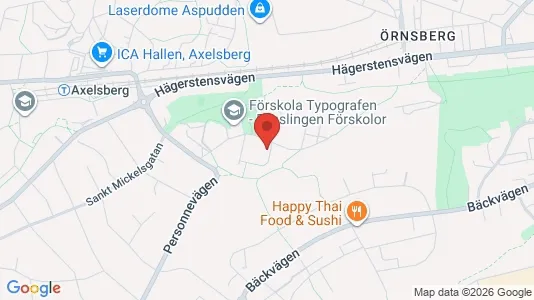 Lägenheter att hyra i Söderort - kort over placeringen