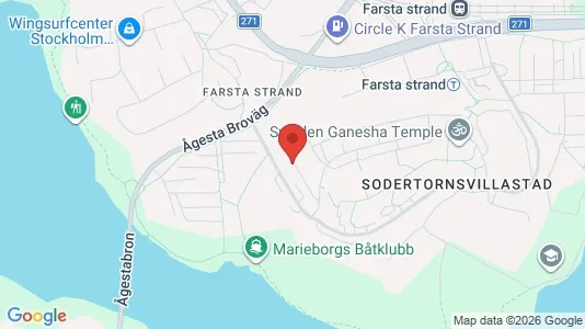 Lägenheter att hyra i Söderort - kort over placeringen