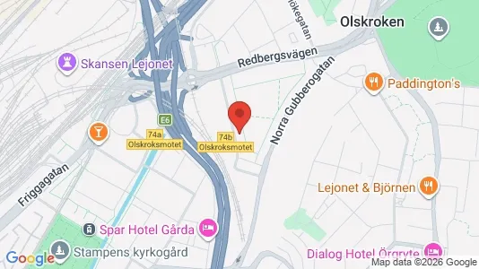 Lägenheter att hyra i Örgryte-Härlanda - kort over placeringen
