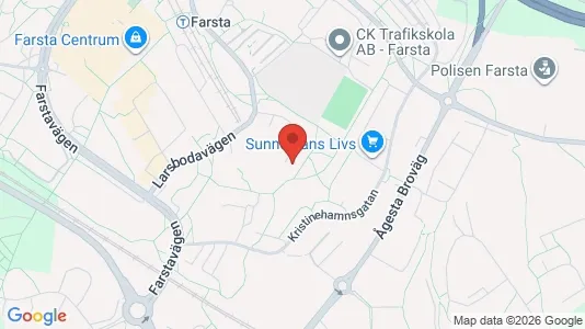 Lägenheter att hyra i Söderort - kort over placeringen