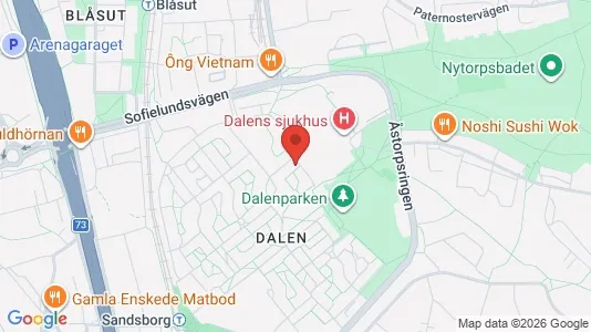 Lägenheter att hyra i Söderort - kort over placeringen