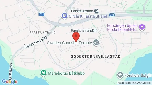 Lägenheter att hyra i Söderort - kort over placeringen
