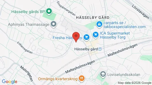 Lägenheter att hyra i Västerort - kort over placeringen