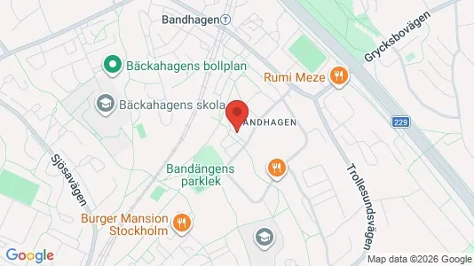 Lägenheter att hyra i Söderort - kort over placeringen