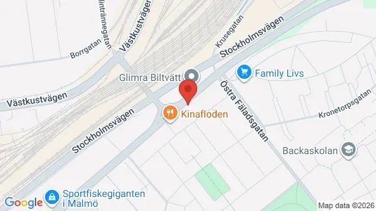 Lägenheter att hyra i Kirseberg - kort over placeringen