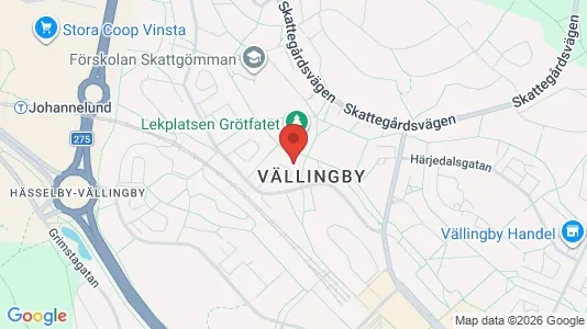 Lägenheter att hyra i Västerort - kort over placeringen