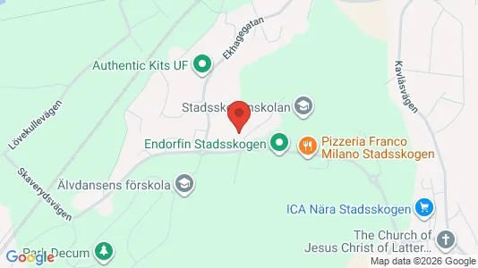 Lägenheter att hyra i Alingsås - kort over placeringen