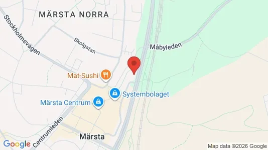 Lägenheter att hyra i Sigtuna - kort over placeringen