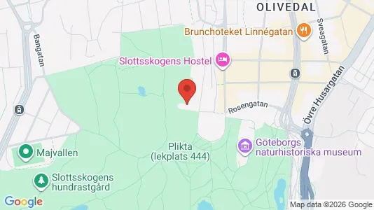 Lägenheter att hyra i Majorna-Linné - kort over placeringen