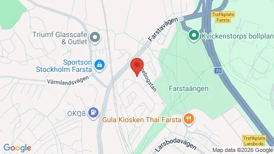 Lägenheter att hyra i Söderort - kort over placeringen