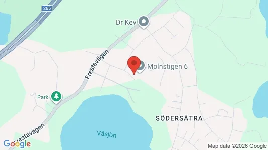 Lägenheter att hyra i Sollentuna - kort over placeringen