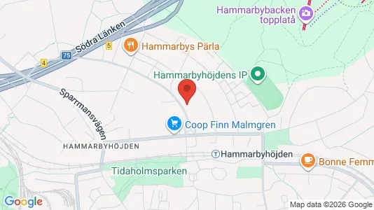 Lägenheter att hyra i Söderort - kort over placeringen