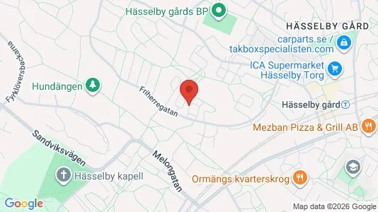 Lägenheter att hyra i Västerort - kort over placeringen