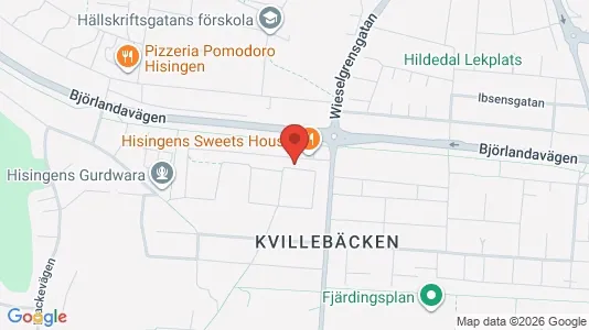 Lägenheter att hyra i Lundby - kort over placeringen