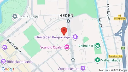 Lägenheter att hyra i Göteborg Centrum - kort over placeringen
