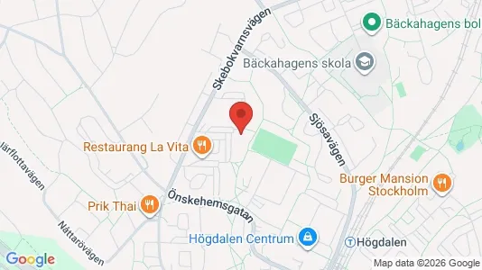 Lägenheter att hyra i Söderort - kort over placeringen