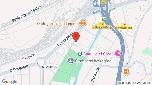 Lägenheter att hyra i Örgryte-Härlanda - kort over placeringen