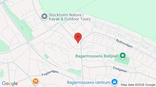 Lägenheter att hyra i Söderort - kort over placeringen