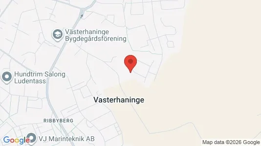 Lägenheter att hyra i Haninge - kort over placeringen