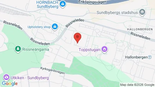 Lägenheter att hyra i Sundbyberg - kort over placeringen