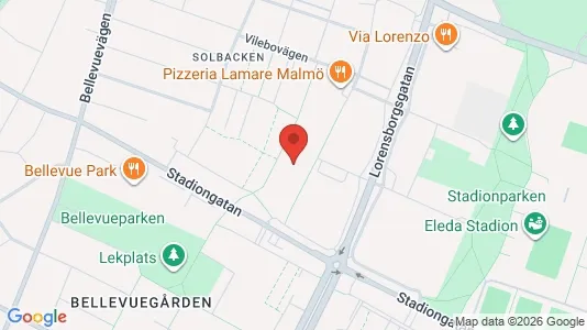 Lägenheter att hyra i Malmö Centrum - kort over placeringen