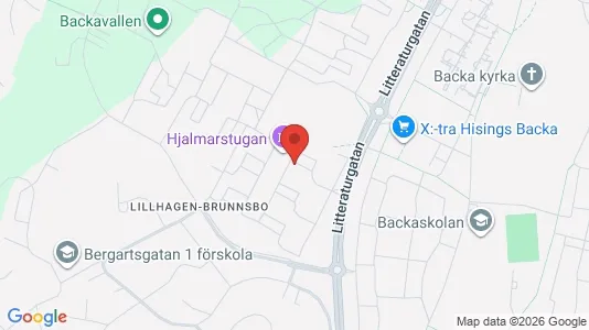 Lägenheter att hyra i Norra hisingen - kort over placeringen