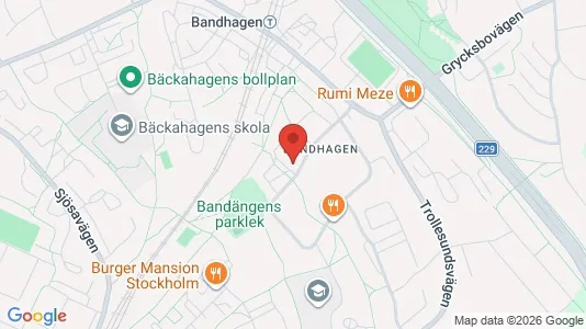 Lägenheter att hyra i Söderort - kort over placeringen