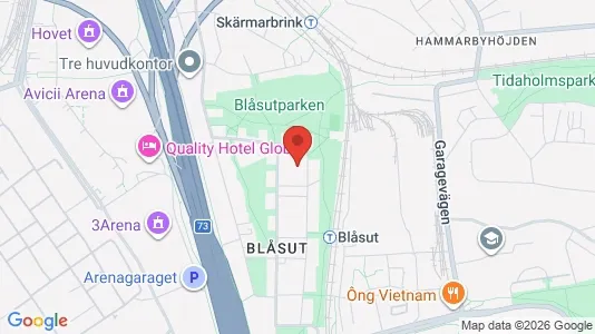 Lägenheter att hyra i Söderort - kort over placeringen