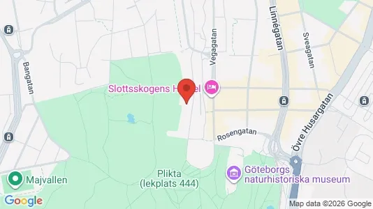 Lägenheter att hyra i Majorna-Linné - kort over placeringen