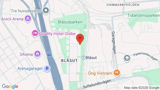Lägenheter att hyra i Söderort - kort over placeringen