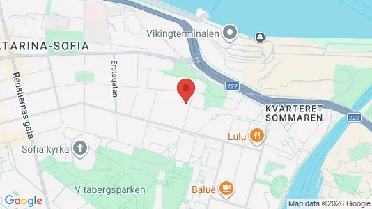 Lägenheter att hyra i Södermalm - kort over placeringen