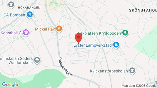 Lägenheter att hyra i Söderort - kort over placeringen
