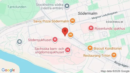 Lägenheter att hyra i Södermalm - kort over placeringen